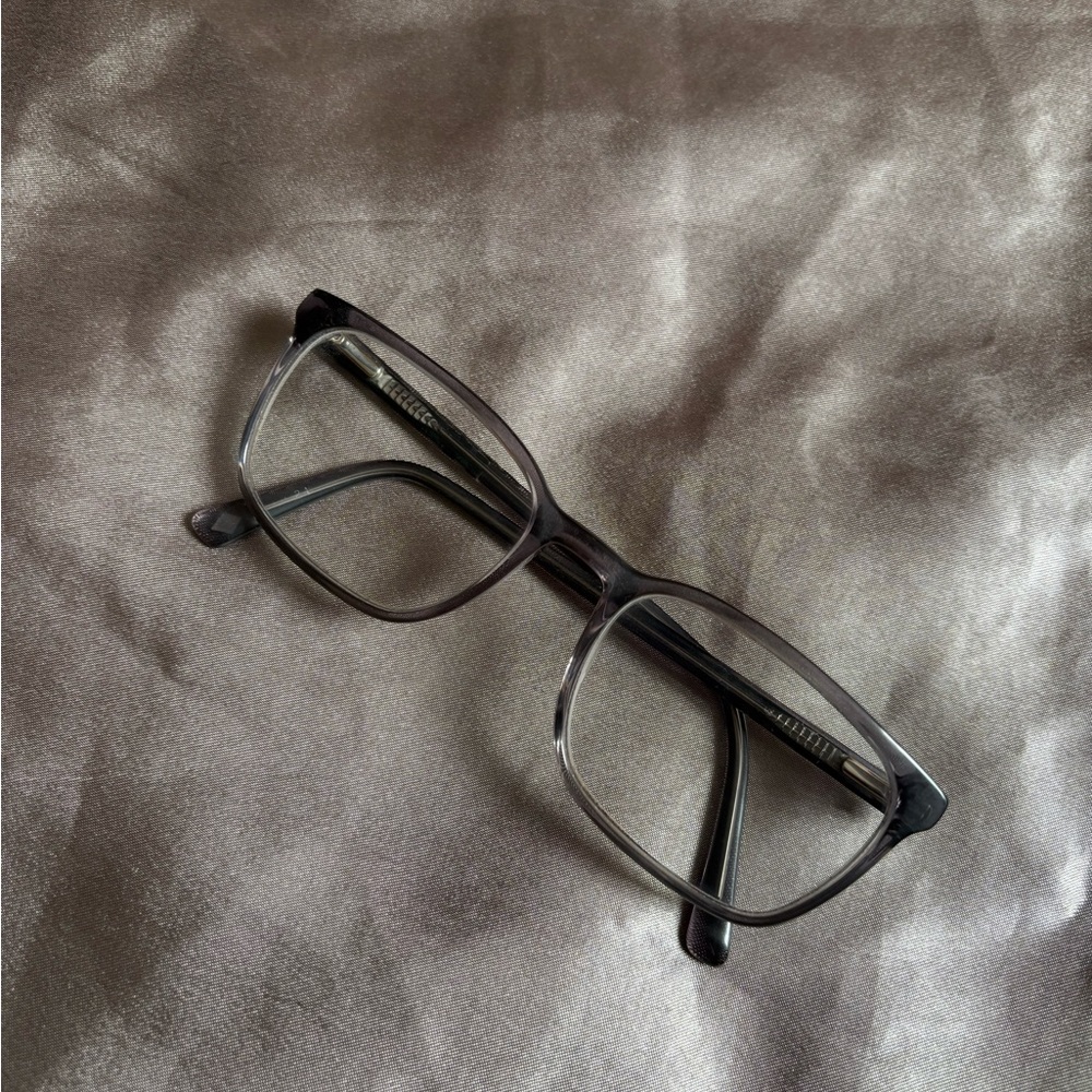 Grey glasses frames
